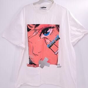 Blackair Graphic t shirt SIZE XL | Made Extreme Blcak Air Hip Hop Skater
